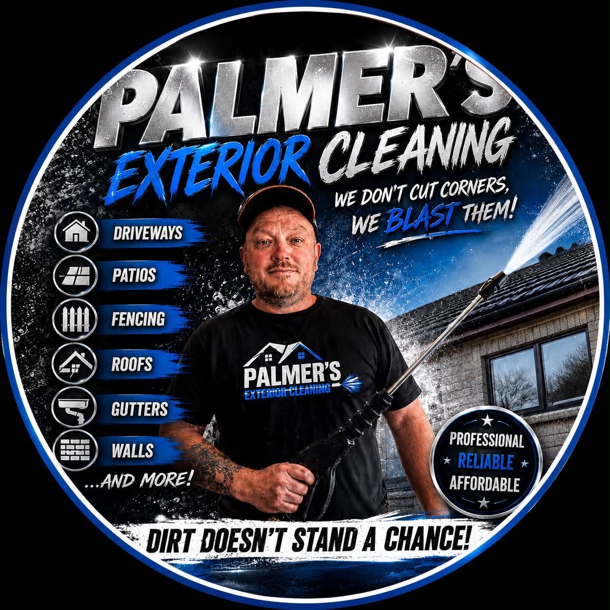 Palmer's Exterior Cleaning logo