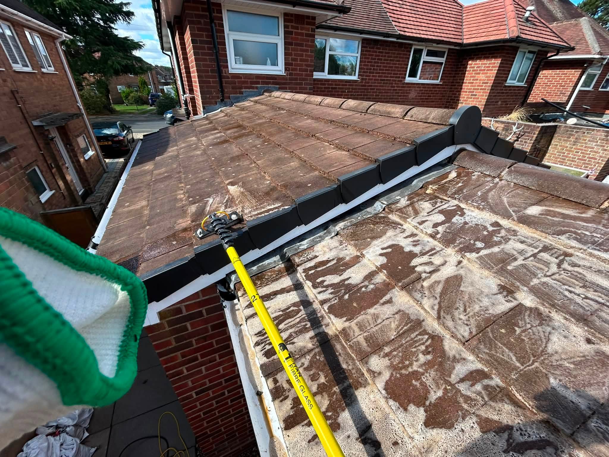 Exterior cleaning project